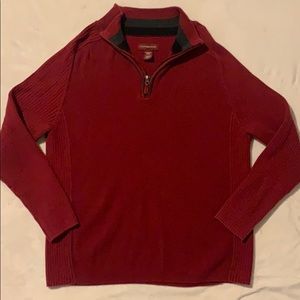 Red Sweater with collar